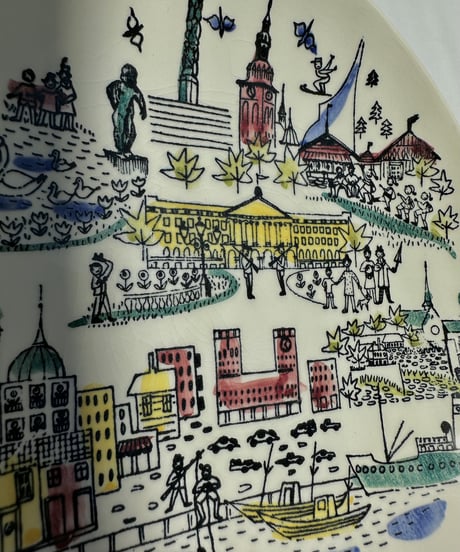 Wall  Plate｜絵皿｜Stavangerflint｜スタヴァンゲルフリント｜ウォールプレート｜ノルウェー