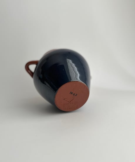 Vase｜Nittsjo｜ニトア｜陶器花瓶｜北欧ヴィンテージ