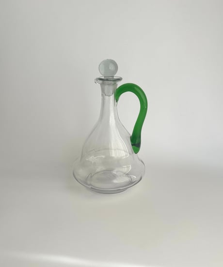 Carafe｜カラフェ｜decanter｜グリーン｜北欧ヴィンテージ