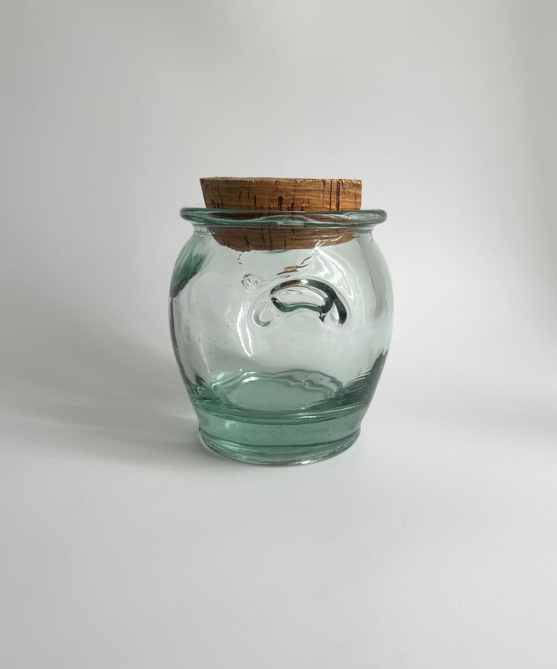 Canister｜蓋付きの瓶｜ガラス容器｜スペイン製 | roi｜北欧