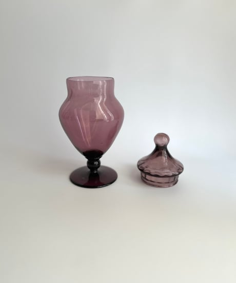 Jar｜イタリア製｜蓋付き｜キャンディーポット
