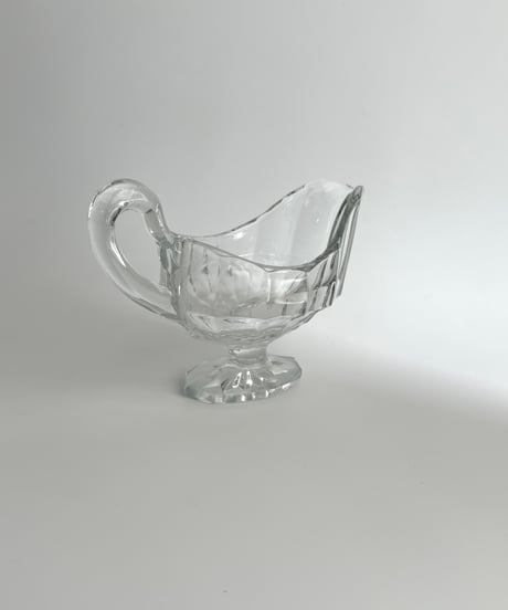Gravy boat｜グレイビーボート｜ソースボート｜クリスタルガラス