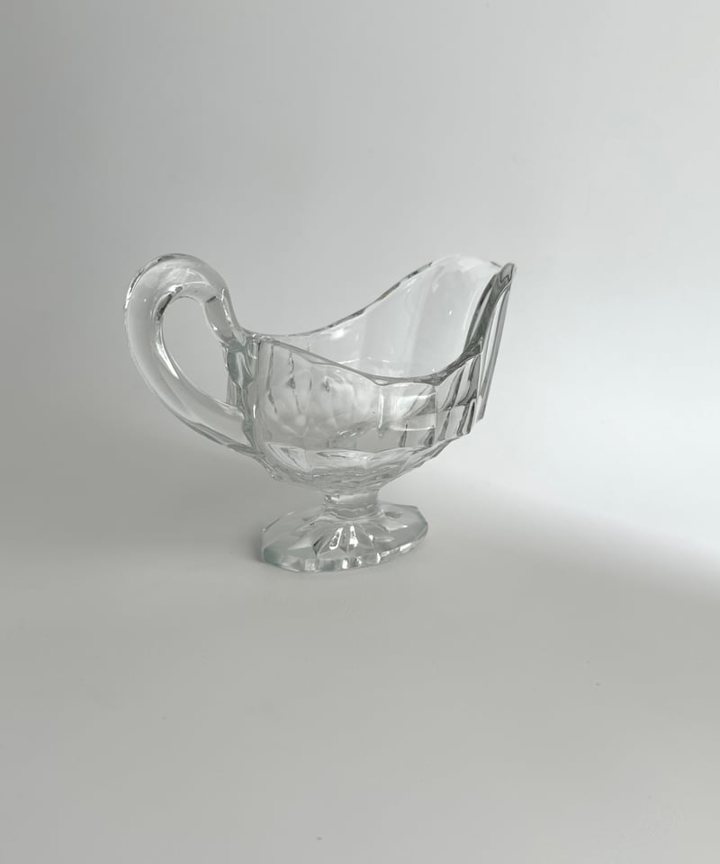 Gravy boat｜グレイビーボート｜ソースボート｜クリスタルガラス | roi