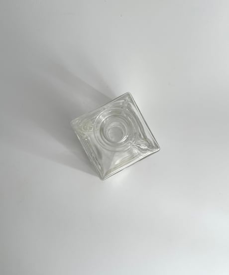 Bottle｜ガラスボトル｜キューブ型｜一輪挿し｜花瓶