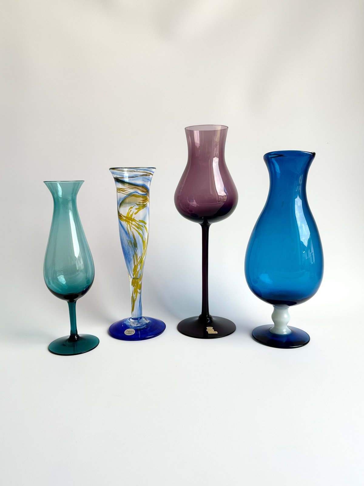 Vase｜Leksands Glashytta｜アートガラス｜花瓶｜スウェーデン | roi