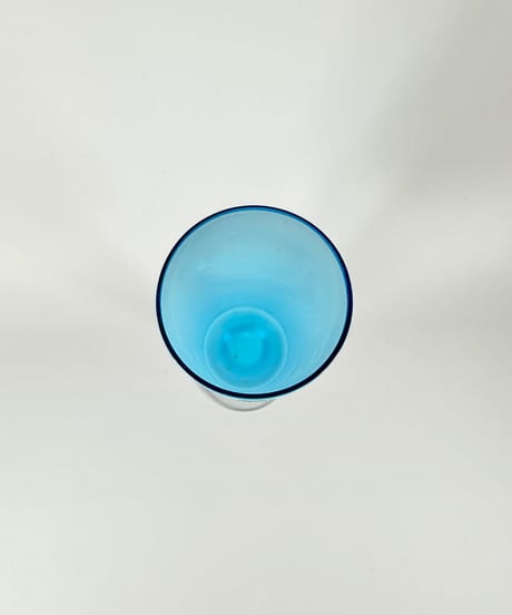 Vase｜Opaline Suedoise｜水色｜ガラスの花瓶｜北欧ヴィンテージ