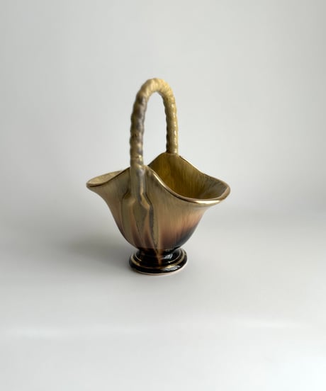 Vase｜Basket｜Bay Keramik｜ベイケラミック｜花器｜ドイツ