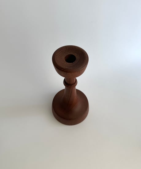 Candle holder｜チーク材｜木製｜燭台｜キャンドルホルダー