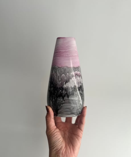 Vase ｜ポーセリン｜ハンドペイント｜フラワーベース