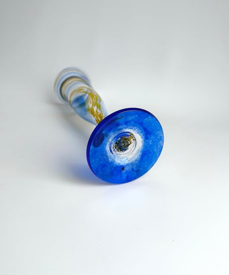Vase｜Leksands Glashytta｜アートガラス｜花瓶｜スウェーデン