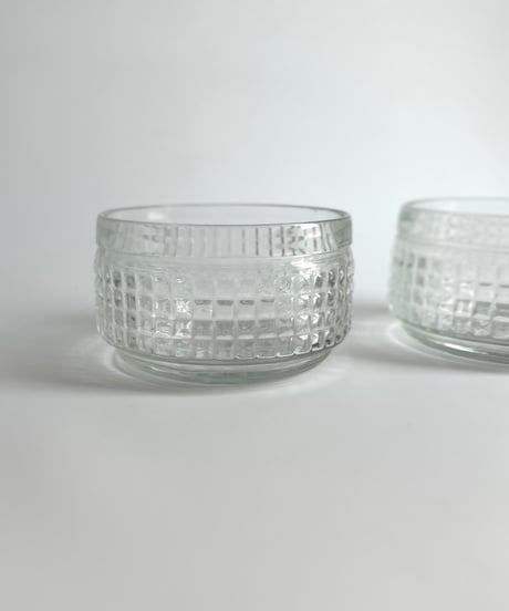 Dessert Bowl｜Riihimaen Lasi｜リーヒマエンラシ｜ガラスボウル｜フィンランド
