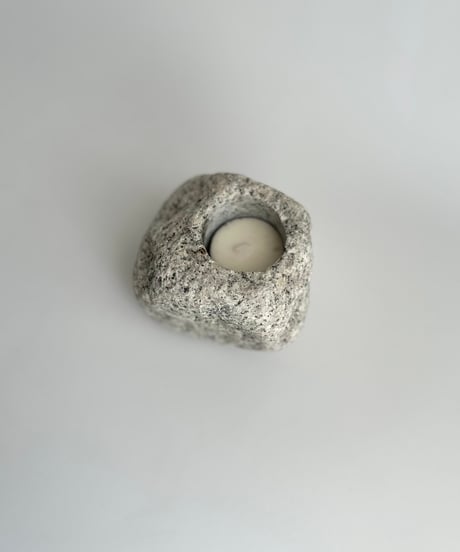 Candle holder｜自然石｜燭台
