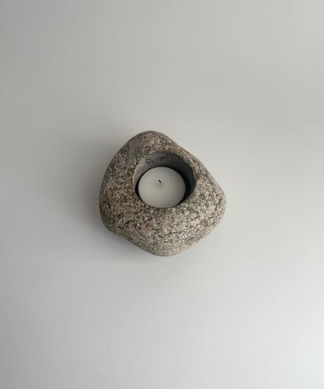 Candle Holder｜ストーン｜石製｜燭台