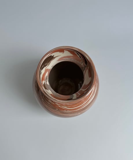 Vase｜マーブル｜陶器製｜花瓶
