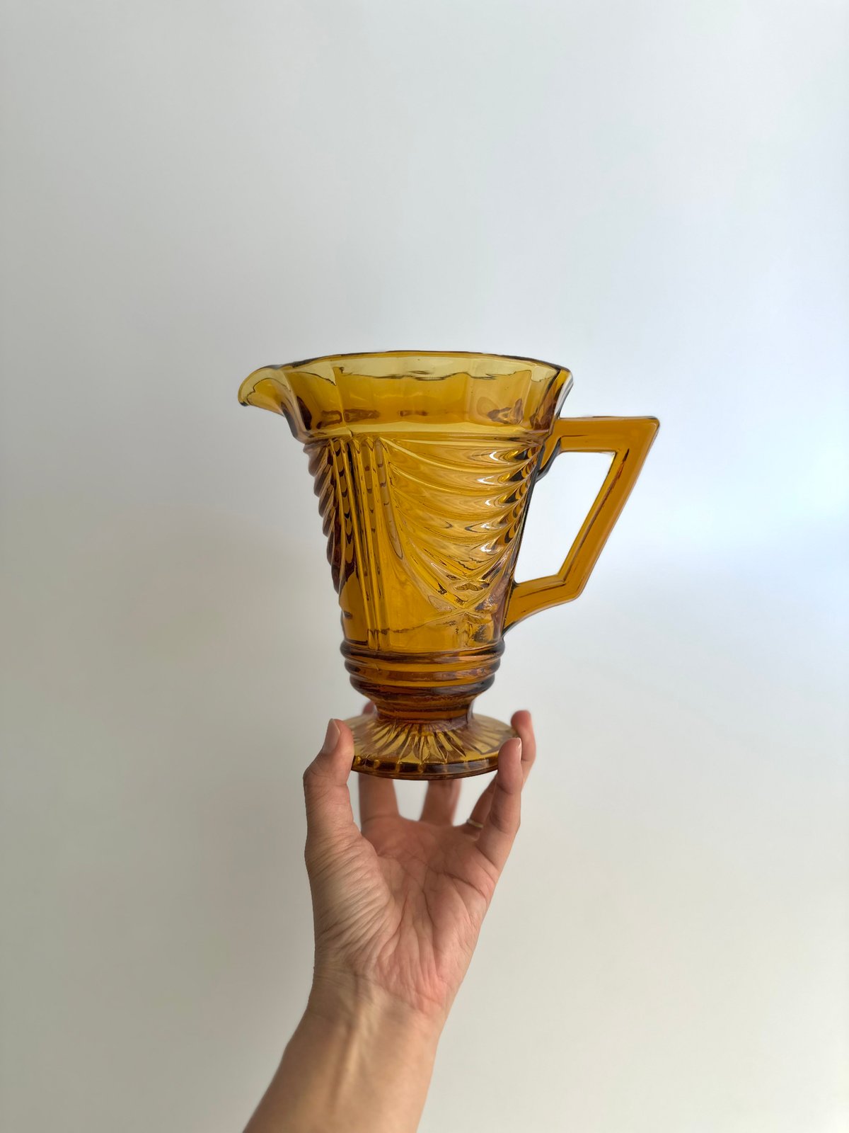 Jug｜Sowerby｜Art deco｜アールデコ｜水差し｜イギリス | roi home｜