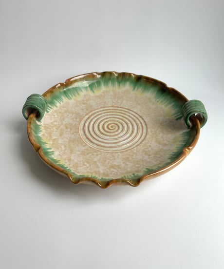 Tray｜Toreboda｜大皿｜陶器製のトレイ｜北欧ヴィンテージ