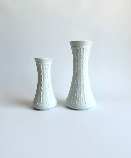 Vase｜Royal KPM｜白い花瓶｜マット｜ドイツ