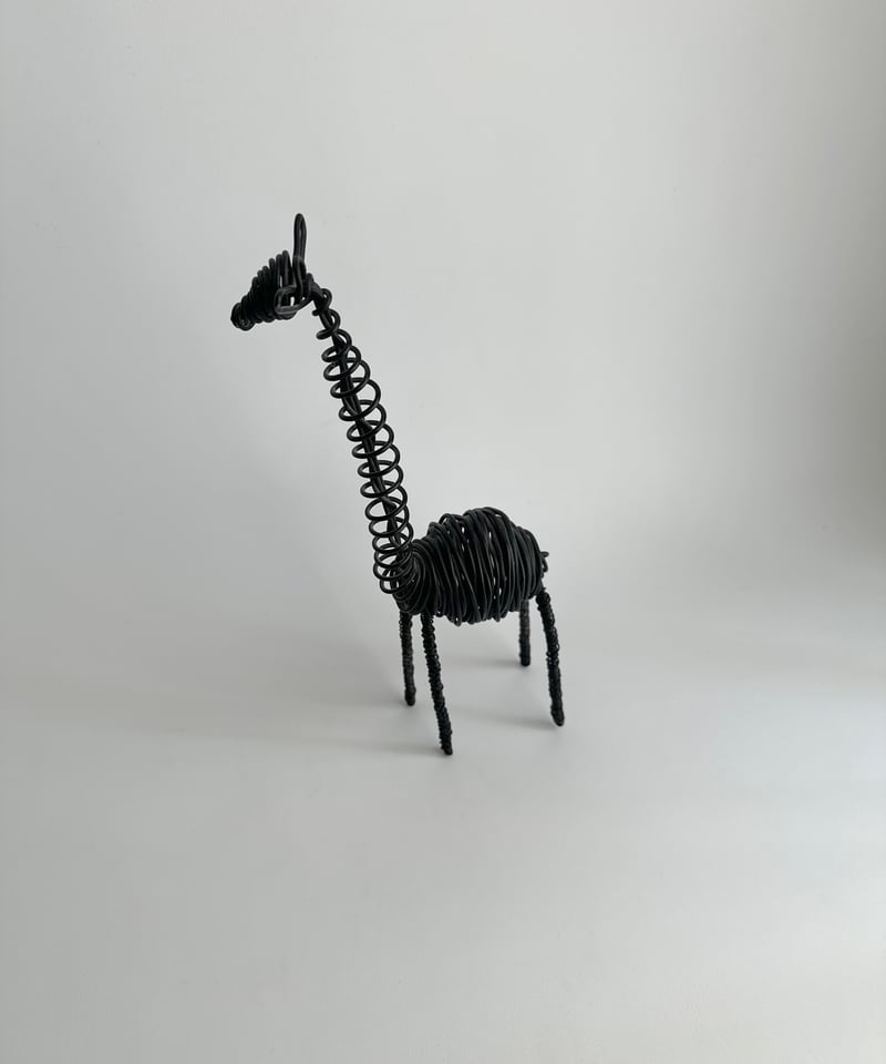 アンティークオブジェ　ワイヤーアート Giraffe｜キリンのオブジェ｜ワイヤーアート｜置物 | roi home｜北欧