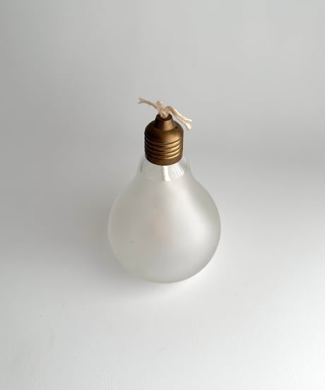 Oil lamp｜オイルランプ｜電球型｜オブジェ