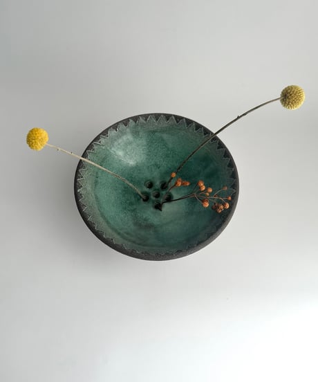 Vase｜陶器の花瓶｜ボウル｜フラワーフロッグ｜スウェーデン