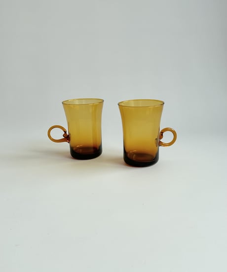 Mug｜ガラスのマグカップ｜アンバー
