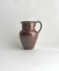 Jug ジャグ｜水差し｜茶色の花瓶｜北欧