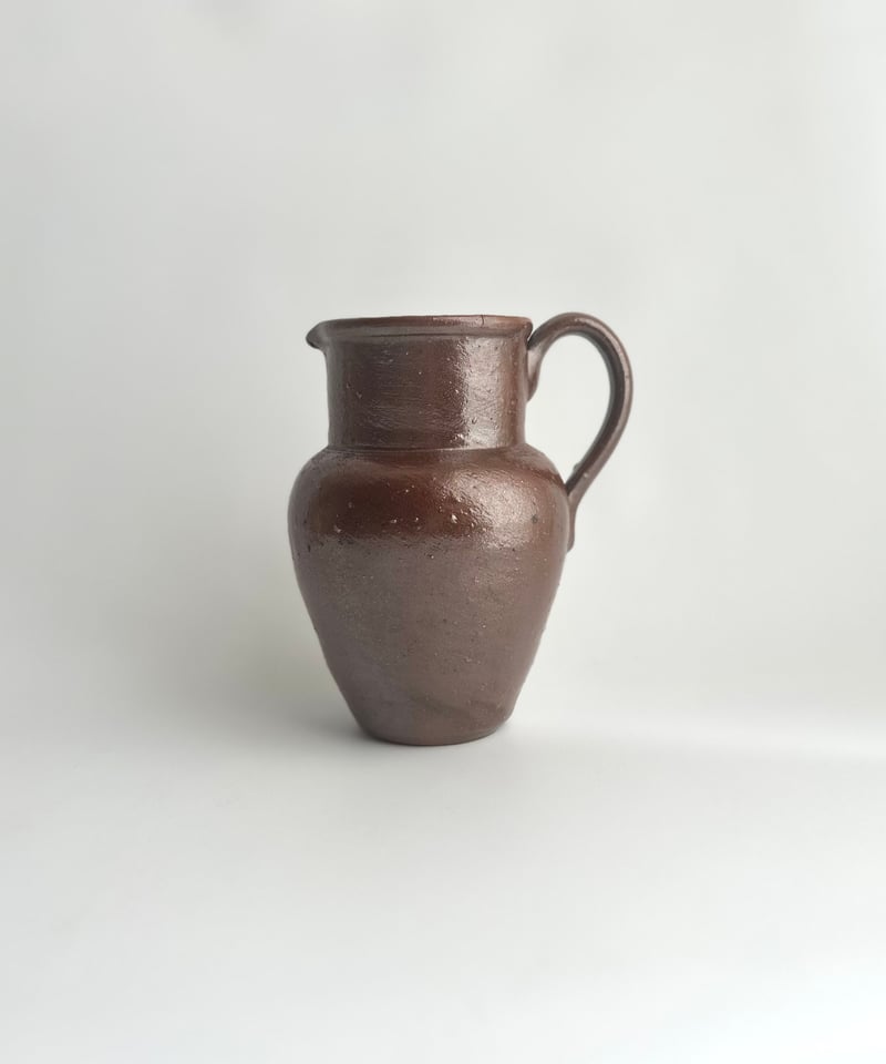 Jug ジャグ｜水差し｜茶色の花瓶｜北欧 | roi home｜北欧ヴィンテージ雑貨