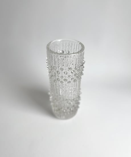 Vase｜ガラスの花瓶｜ Sklo Union｜チェコスロバキア
