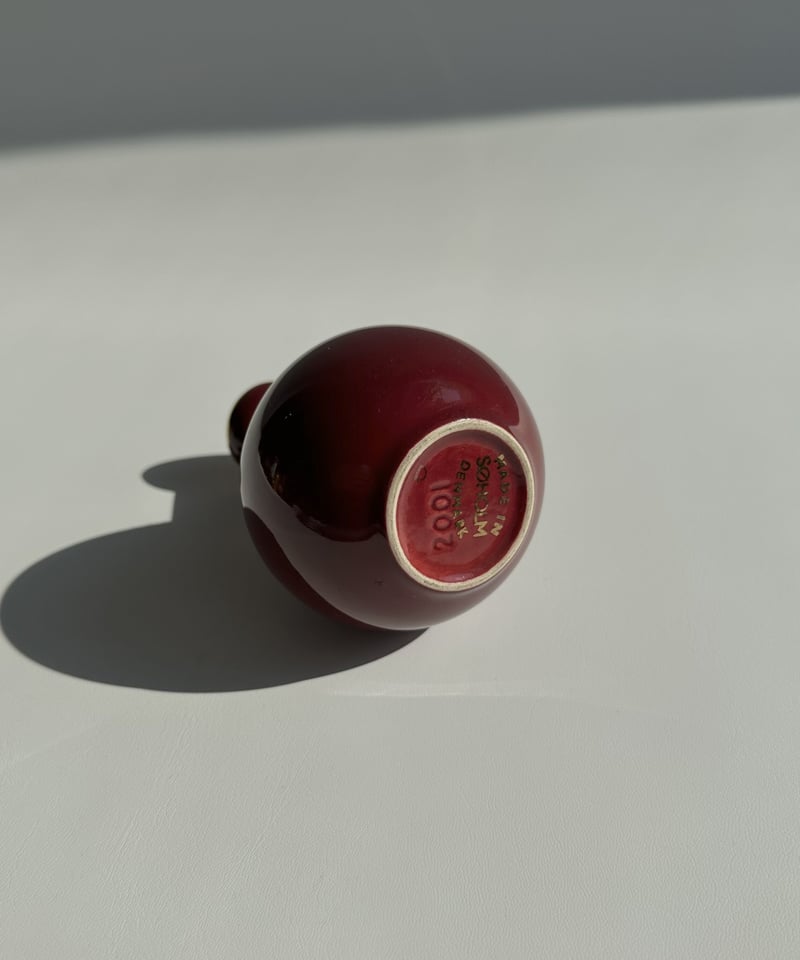 Vase｜Soholm｜スーホルム｜赤い花瓶｜デンマーク | roi home｜北欧
