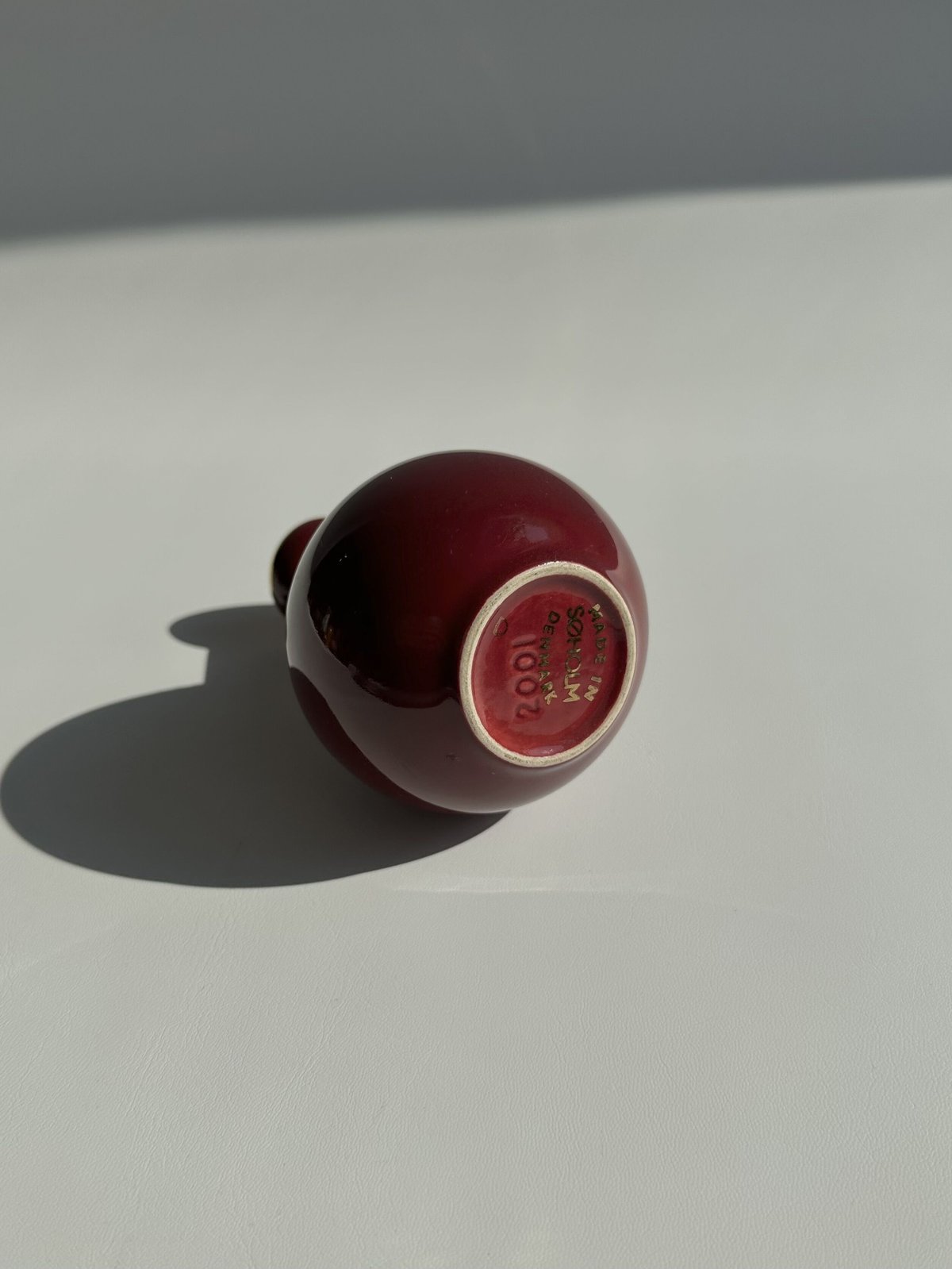 Vase｜Soholm｜スーホルム｜赤い花瓶｜デンマーク | roi home｜北欧