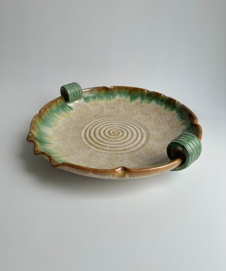 Tray｜Toreboda｜大皿｜陶器製のトレイ｜北欧ヴィンテージ
