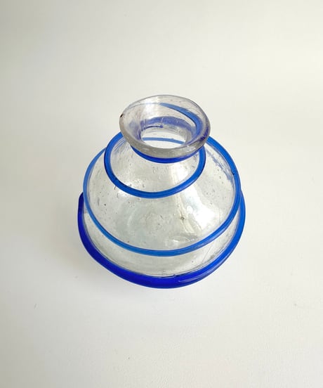 Vase｜渦巻｜ガラスの花瓶｜スウェーデン