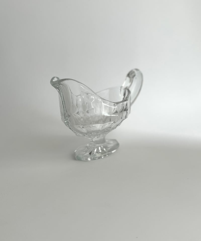 Gravy boat｜グレイビーボート｜ソースボート｜クリスタルガラス | roi