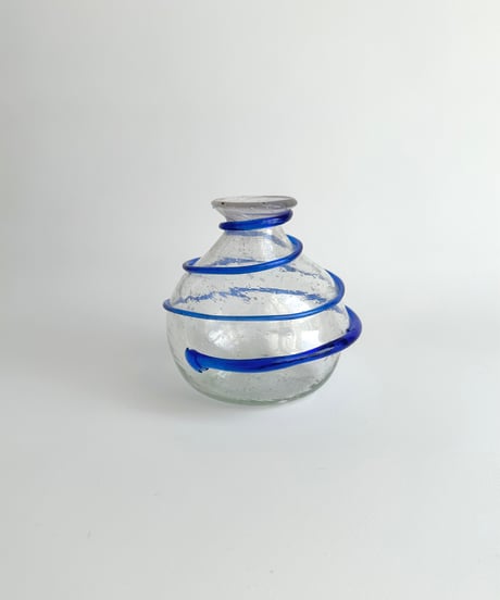 Vase｜渦巻｜ガラスの花瓶｜スウェーデン