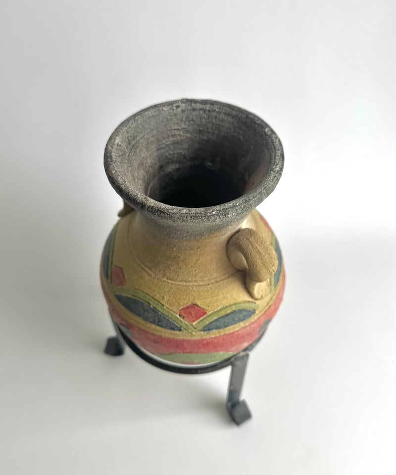 Vase｜AMFORA｜アンフォラ｜壺｜スタンド付き | roi｜北欧ヴィンテージ雑貨