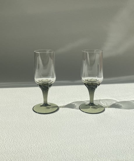 Glass｜オリーブグリーン｜ショットグラス
