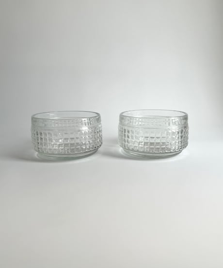 Dessert Bowl｜Riihimaen Lasi｜リーヒマエンラシ｜ガラスボウル｜フィンランド