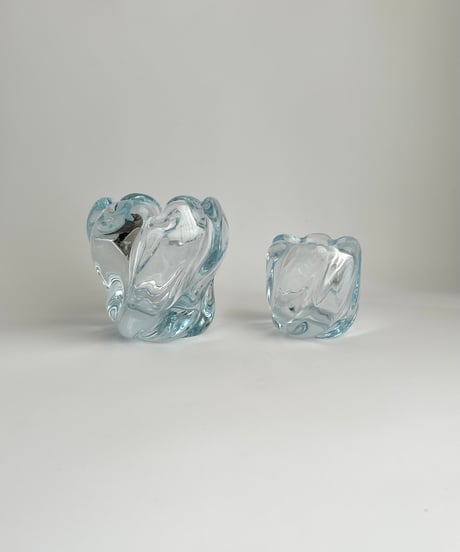 Vase｜Candle Holder｜Orrefors｜オレフォス｜ガラスの花瓶｜スウェーデン