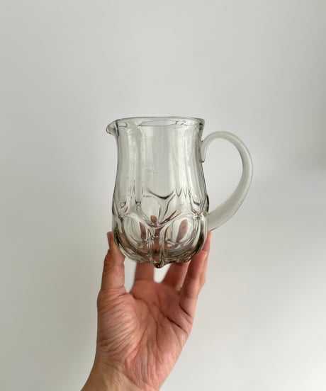 Pitcher｜ガラスのピッチャー｜水差し｜ヨーロッパ