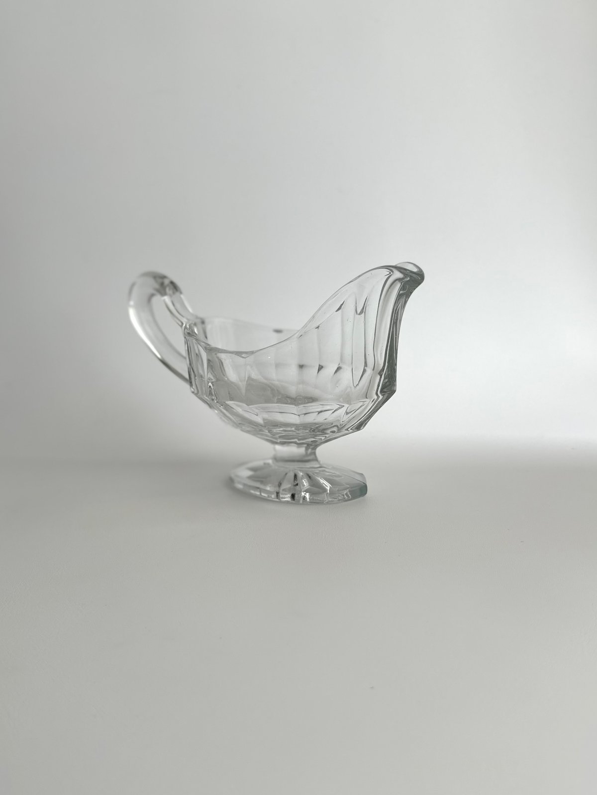 Gravy boat｜グレイビーボート｜ソースボート｜クリスタルガラス | roi