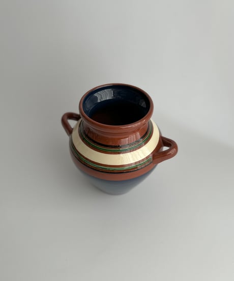 Vase｜Nittsjo｜ニトア｜陶器花瓶｜北欧ヴィンテージ
