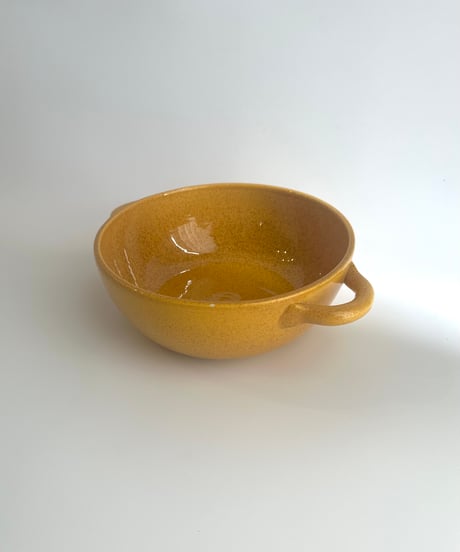 Bowl｜Pot｜イエロー｜北欧ヴィンテージ