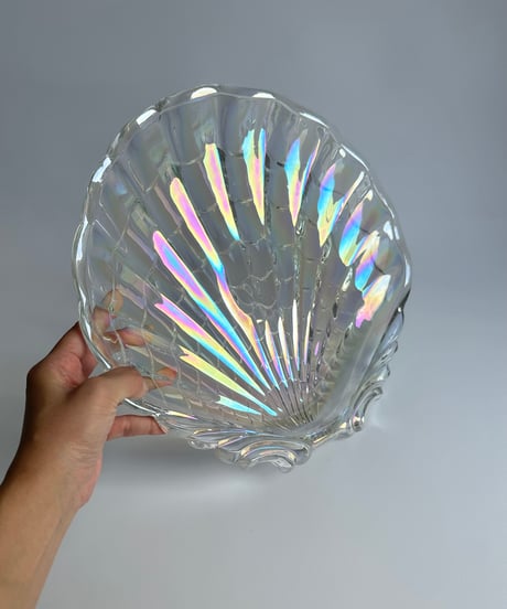 Dish ｜HASEGAWA GLASS｜Venus｜特大｜シェル
