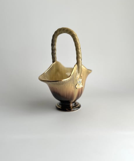Vase｜Basket｜Bay Keramik｜ベイケラミック｜花器｜ドイツ