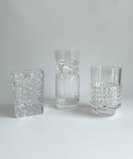 Vase｜HOVMANTORP｜ホヴマントルプ｜ガラスの花器｜スウェーデン