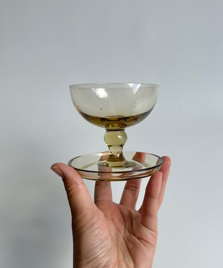 Dessert Glass｜デザートグラス｜イエロー