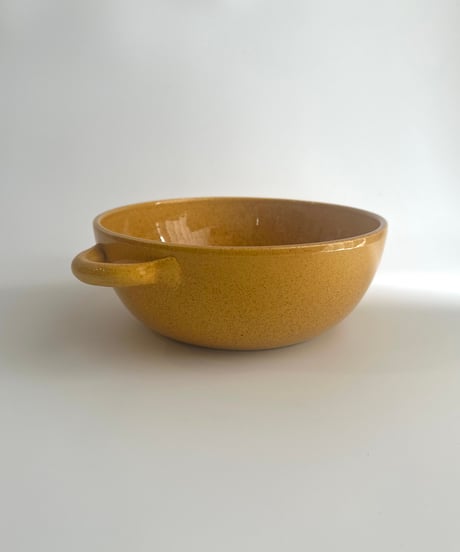 Bowl｜Pot｜イエロー｜北欧ヴィンテージ