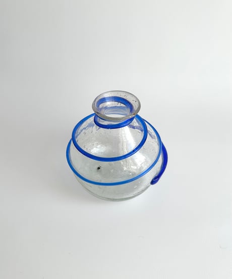 Vase｜渦巻｜ガラスの花瓶｜スウェーデン