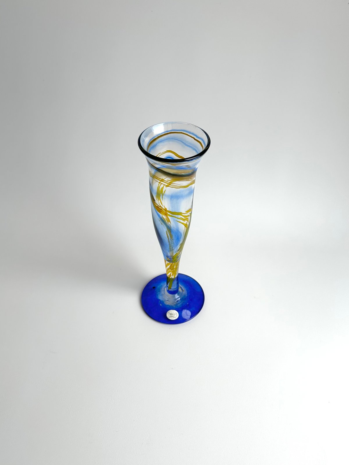 Vase｜Leksands Glashytta｜アートガラス｜花瓶｜スウェーデン | roi