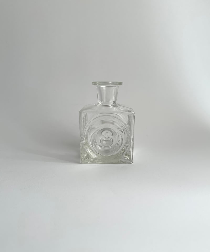 Bottle｜ガラスボトル｜キューブ型｜一輪挿し｜花瓶 | roi home｜北欧